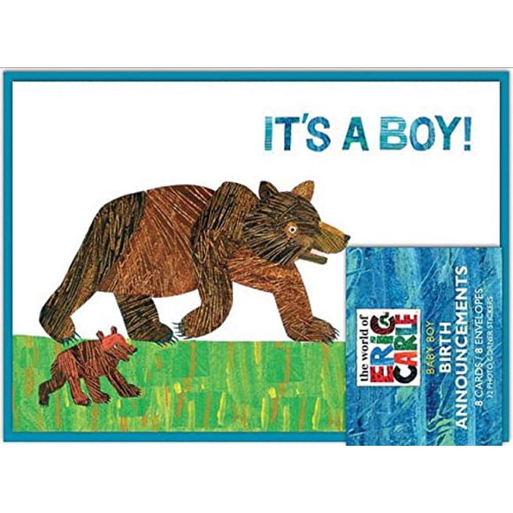 The World of Eric Carle(TM) It's a Boy! Birth Announcements