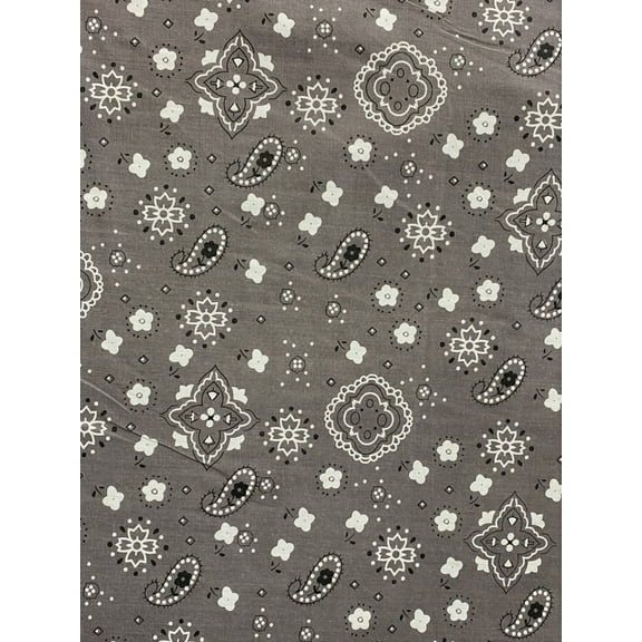 Bandanna Print Poly Cotton