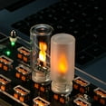 thumbnail image 6 of Flickering Flame Light Bulbs Usb Candles Flameless Tea Lights Candles Flickering Bright Tealights for Indoor Outdoor Home Party Decor Remote Control 1PC Frosted, 6 of 9