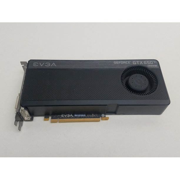 Used Evga Nvidia Geforce Gtx 650 Ti Boost 1gb Gddr5 Pci Express X16 3 0 Video Card Walmart Com