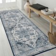 thumbnail image 3 of Washable Rugs Vintage Rugs Kitchen Runner Rug Stain Resistant Carpet for Hallway Soft Touch Floor Cover for Bedroom Laundry, 3 of 10
