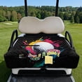 thumbnail image 2 of Whosucclay Golf Ball Splash Pattern Golf Cart Seat Cover Towel, 4 Convenient Pockets for Club Car EZGO Yamaha Carts, Breathable Fabric 51.18 x 30.3 inches, 2 of 9