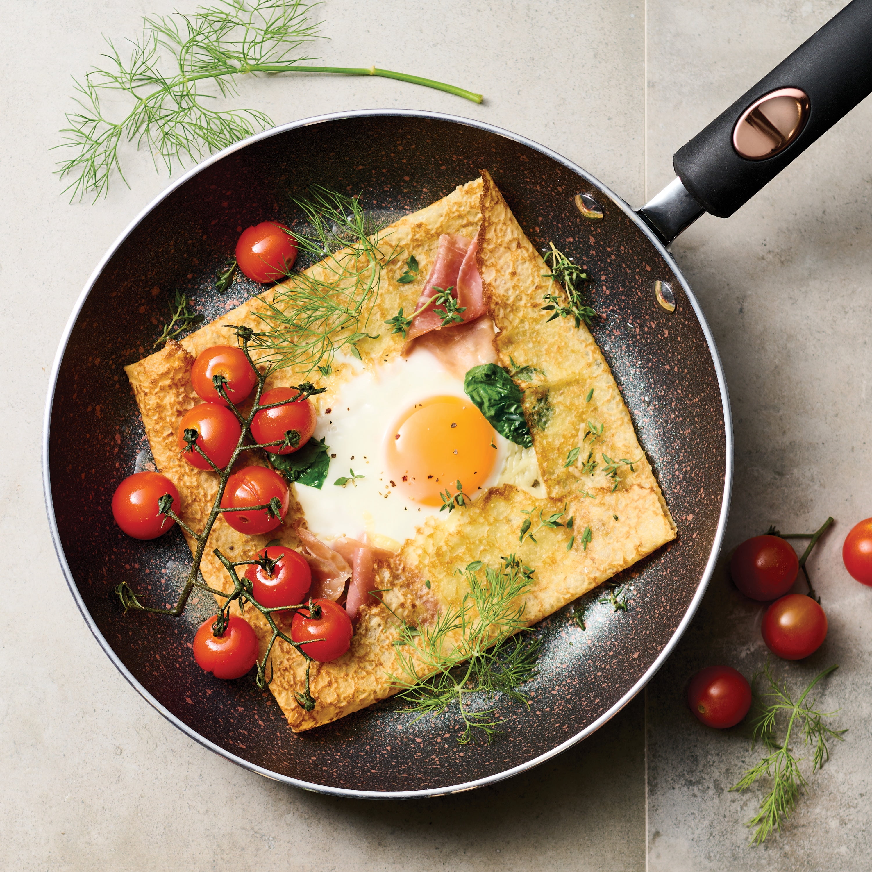 Tramontina Pots & Pans 10-Inch Aluminum Nonstick Frying Pan, Porcelain Enamel Skillet with Reinforced Non stick Coating, Oven-Safe, Dishwasher Safe