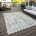 thumbnail image 6 of Addison Rugs Chantille Indoor/Outdoor Transitional Circles Ivory Washable Rectangle Rug, 3' x 5', 6 of 6