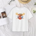 thumbnail image 1 of Camiseta para mujer, camiseta informal de verano, camiseta versátil con cuello redondo, camiseta de manga corta para escalada, senderismo, desplazamientos, viajes de oficina XL, 1 of 8