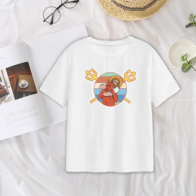 Camiseta para mujer, camiseta informal de verano, camiseta versátil con cuello redondo, camiseta de manga corta para escalada, senderismo, desplazamientos, viajes de oficina XL