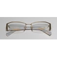 thumbnail image 2 of NEW THALIA ANILLOS WOMENS/LADIES DESIGNER HALF-RIM GOLD / IVORY STAINLESS STEEL POPULAR SHAPE FRAME DEMO LENSES 52-16-133 EYEGLASSES/SPECTACLES, 2 of 9