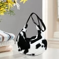 thumbnail image 1 of Bolso de hombro para mujer, cálido, suave, informal, con cremallera, de gran capacidad, para invierno, para fiestas, vacaciones, viajes Negro Soledad Bolso de hombro para mujer, 1 of 9