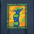 thumbnail image 3 of Toy Story - Aliens Triple Threat - Women's Lightweight French Terry Long Sleeve Shirt, 3 of 5