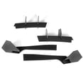thumbnail image 4 of Car Rear Bumper Lip Diffuser Spoiler Chassis Deflector Rear Side Splitters Apron Flaps, 4 of 5