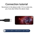 thumbnail image 2 of Advancent Adaptador USB tipo c para el hogar y la Oficina con equipo de conector, dispositivo convertidor de adaptación rápido de a Accesorios para instrumentos musicales Cabeza recta/Negro, 2 of 6