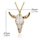 thumbnail image 5 of Clavícula de Toro Cadena de Diseño de la Luz Forma de la Cabeza Collar de los hombres Collares y Colgantes, 5 of 7