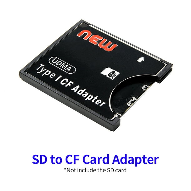 Pour Voir Card Adapter à Compact Flash Type I Carte de Conversion de la  Mémoire Lecteur de Carte Support WiFi Carte 
