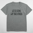 thumbnail image 4 of DEXIO Good Mom Say Bad Words T Shirt Mom Life Short Sleeve Shirts Mama Tshirt Women Funny Graphic Printed Casual Tee Tops, 4 of 15
