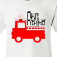 thumbnail image 4 of Inktastic Future Firefighter Cute Red Firetruck Youth T-Shirt, 4 of 5