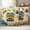 Cream, variant on Orange Cartoon Truck Outdoor Waterproof Throw Pillow Covers 20x12 Set of 2, Cute Engineering Vehicle Decorative Pillowcases Cushion Pillowcase for Couch Sofa Patio Outside Pillow Protector