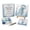 (Jellyfish), variant on Ocean Sea Glass Art Kit, Relaxing DIY Sea Glass Mosaic Kit for Beginners, Ocean Craft Set with Easel and Tweezers, Creative Gift for Women, Teens and Craft Lovers, 5 Styles