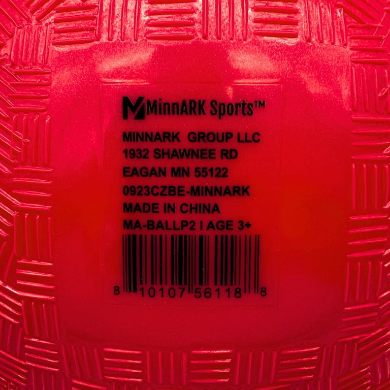 MinnARK Playground Ball, 8.5-Inch Rubber Kickball photo 6