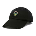 thumbnail image 5 of Dalix Rainbow Frog Embroidered Womens Cotton Dad Hat Baseball Cap Adjustable in Black, 5 of 5