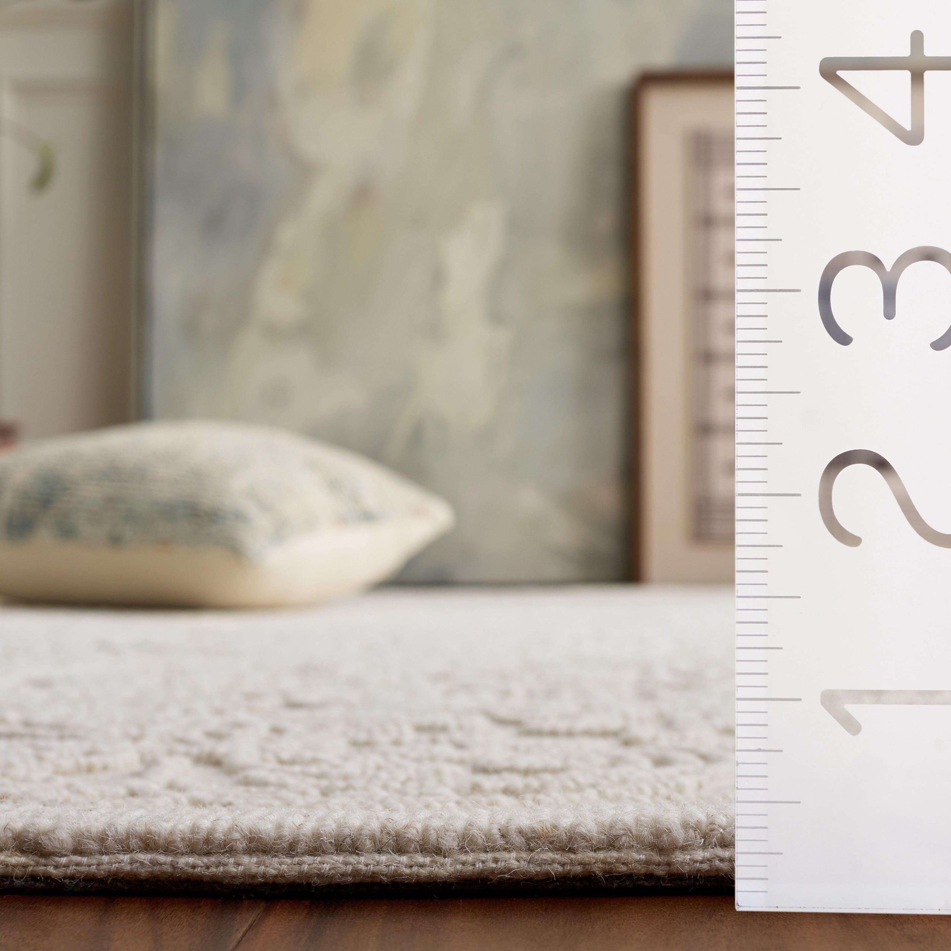 Safavieh Trace Burton Geometric Area Rug, Ivory, 10' x 10' Square
