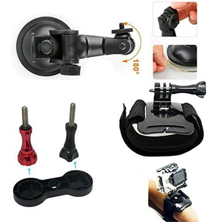 Image of 15 -in-1 Sports Camera Accessory Kit Accessories Bike Stand Rack Kayaking Mount