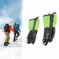 thumbnail image 3 of Polainas De Nieve A Prueba De Viento Con Cordón Ajustable, Resistentes A Desgarros Para Esquiar, Senderismo, Acampar, Hechas De Tela Oxford, 1 Par, 3 of 7