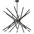 thumbnail image 5 of 20 Light Scandinavian Gray Chandelier with Steel base material, 5 of 9
