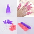 thumbnail image 5 of Plastic Nail Soak Off UV Gel Art Polish Remover Wrap Gelish Clip Cap, 5 of 8