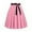 Pink, variant on DuoJiaJ Womens Vintage High Waist A-Line Skater Skirt Flared Midi Skirt Black L