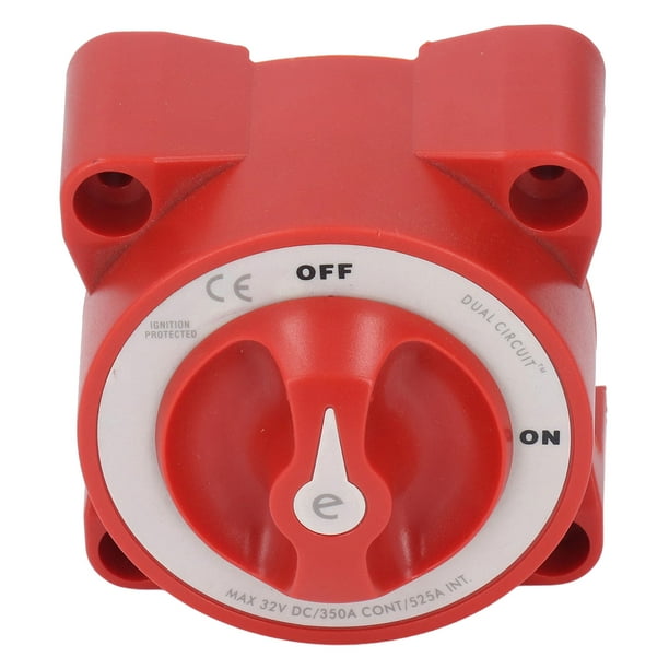 Battery Disconnect Switch, Anti Loose On Off 2 Positions Battery Power ...
