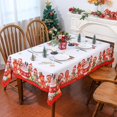 Christmas Tablecloth 60 x AIF4 84 Inch, Christmas Decorations Home