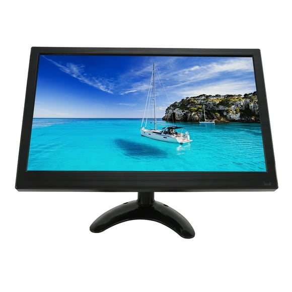 14 Inch Portable Monitor, 1920x1080 Gaming Monitor Built in Speaker, BNC AV VGA HD Multimedia Interface USB MIC AUX, Ultra Slim External Screen for Laptop, PC, Security Camera