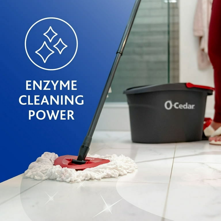 O-Cedar Floor Cleaning Packs, Citrus Scent, Enzyme-Powered