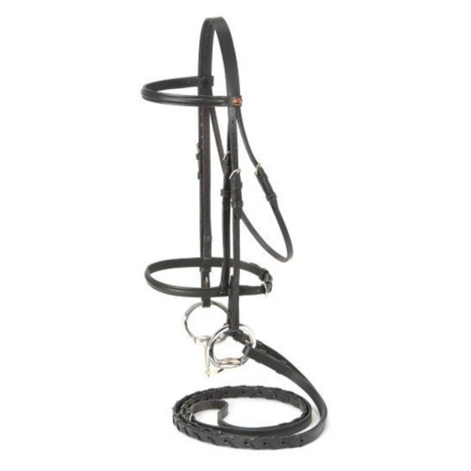 Equiroyal Raised Draft Horse Snaffle Bridle