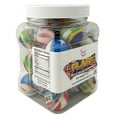 thumbnail image 3 of FirstChoiceCandy Jelly Filled Gummies - Assorted Flavor Gummy Filled Candies - Filled With Fruit Jams - 20 Pieces In Resealable Jar (Flag Ball ), 3 of 6