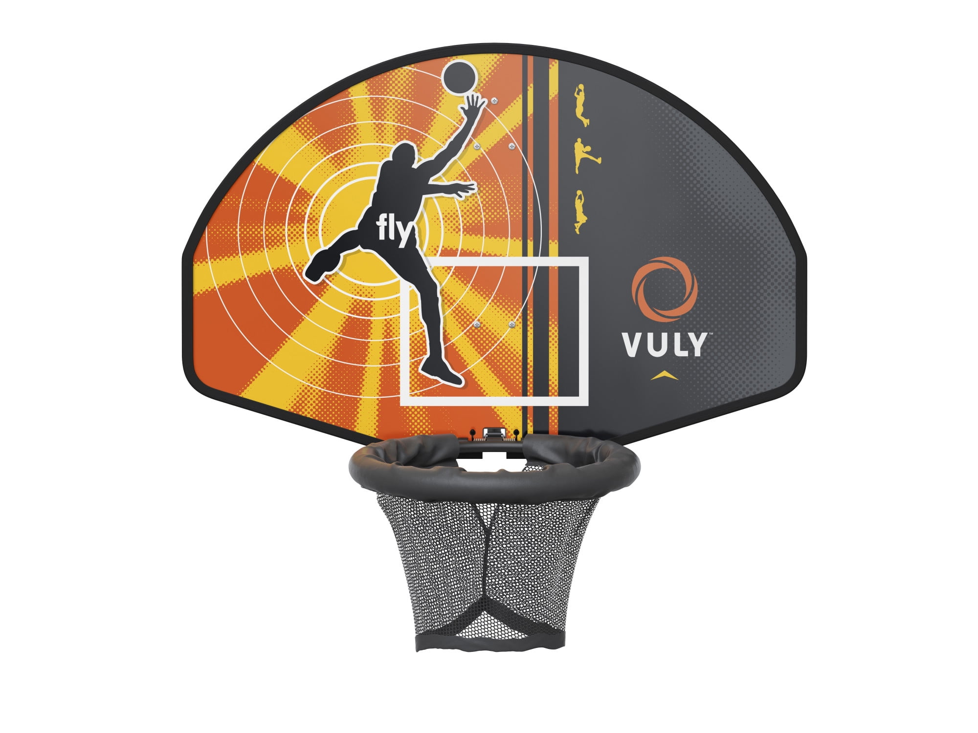 Vuly Basketball Hoop and Ball Set Compatible with Vuly Trampolines and