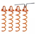 thumbnail image 1 of Estacas de trampolín Naiovety Clavijas reemplazables en espiral Accesorios para máquinas de ejercicios 4 piezas, 1 of 6