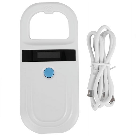 Reader RFID 134.2Khz, Pet ID Scanner with 0.91 Inch High Brightness OLED Display for Animal Tracking