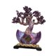 thumbnail image 3 of Estatua de árbol del dinero, figura decorativa, decoración creativa de Feng Shui, adorno de mesa. Púrpura, 3 of 9