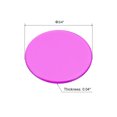 thumbnail image 2 of Uxcell PVC Game Chips 3/4 Inch for Game Playing Marker Transparent Rose Red Pack of 75, 2 of 4