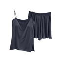 thumbnail image 5 of Dvprdro Modal Pajama Set for Women Built in Shelf Bra Camisole Top with Loose Fit Shorts 2 Piece Sleepwear, 5 of 7