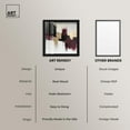 thumbnail image 6 of Golden Dusk III Shadowbox Print Elegant Wall Decor by Art Remedy, Black Frame, 30 x 30, 6 of 7
