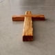 thumbnail image 2 of Cruz de Madera de Olivo de Jerusalén de 6: Regalo para Pared y Confirmación, 2 of 3