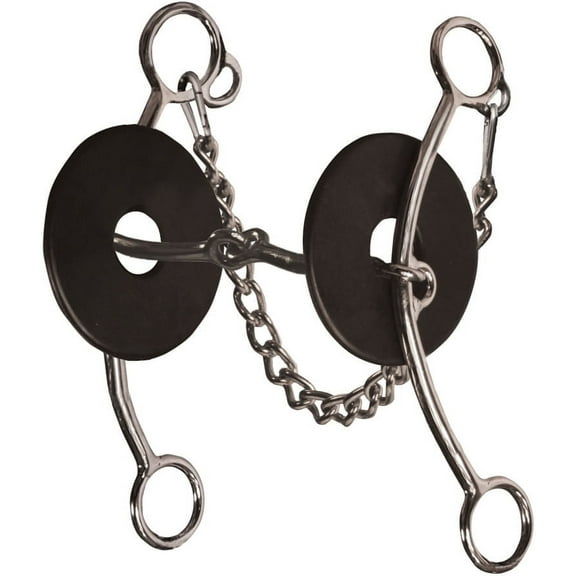 Equine Twisted Wire Snaffle Bit (8.5-Inch)