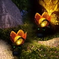 thumbnail image 4 of LINLIN Outdoor Solar Lights,Decorative Garden Lights 2pcs Flower Lights Stake Lights,Waterproof Retro Metal Openwork Landscape Lamp for Yard Patio Party, 4 of 9