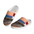 thumbnail image 2 of Yiaed Lighthous1 Print Slippers Fuzzy Warm Cozy Slippers Non Slip House Slippers For Indoor Outdoor Slippers House Slippers-11, 2 of 7