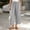Gray women wide leg pants with pockets a1, variant on Cagogo Women's Wide Leg Drawstring Loose Pants with Pockets Casual Palazzo Lounge Trousers Travel Vacation Beach Wear Soft Relaxed Fit, Black L