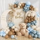 thumbnail image 1 of Kit con forma de arco para globos Saratimtou, 146 unidades, azul polvoriento y marrón, 1 of 7