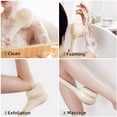 thumbnail image 3 of Electric Body Brush Back Scrubber for Shower, Waterproof Long Dual Handle Power Body Scrubber with 3 Heads, Rechargeable Bath Brush & 2 Speeds, for Cleansing, Exfoliating and Massaging Skin, 3 of 10