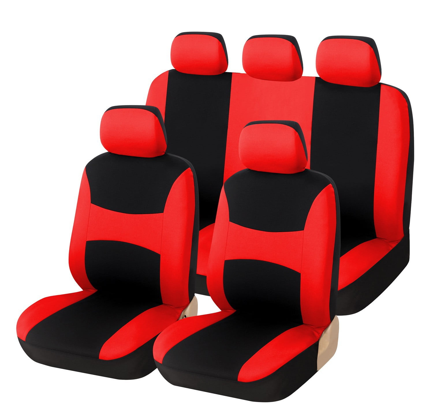 Front seat cover and rear split bench car seat cover are generally